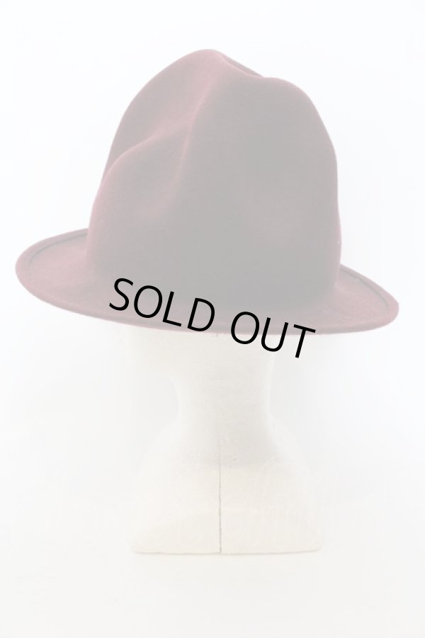 画像2: Worlds End 中古 / マウンテンハット  ボルドー  O-24-11-24-057-ha-IG-OS (2)