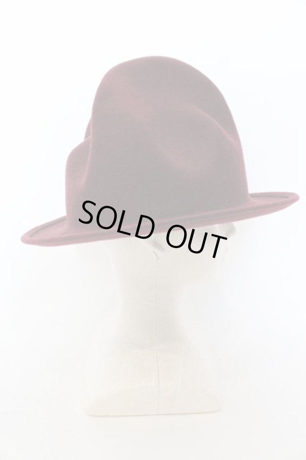 画像4: Worlds End 中古 / マウンテンハット  ボルドー  O-24-11-24-057-ha-IG-OS (4)