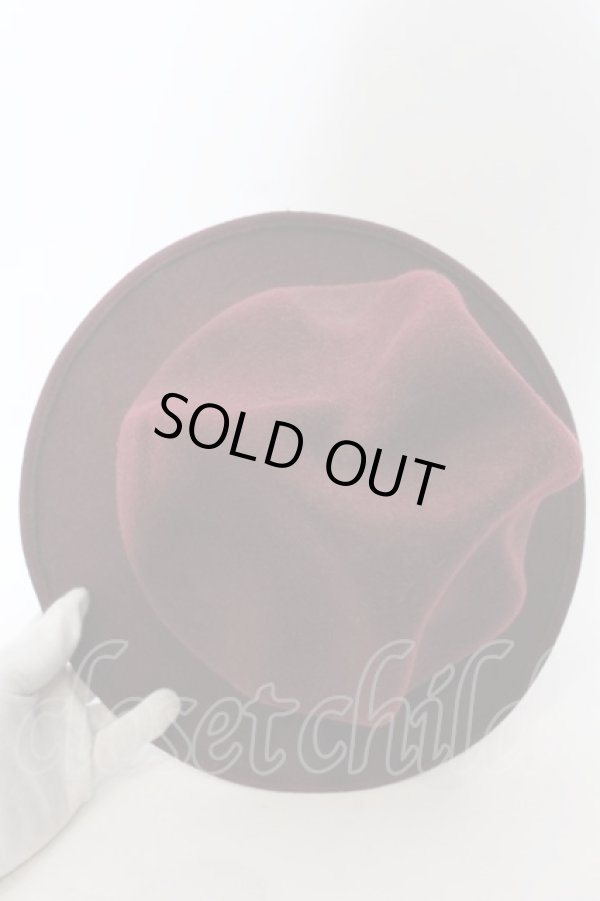 画像5: Worlds End 中古 / マウンテンハット  ボルドー  O-24-11-24-057-ha-IG-OS (5)