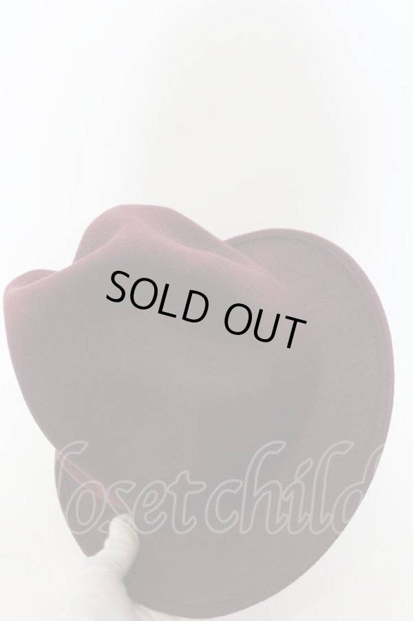 画像7: Worlds End 中古 / マウンテンハット  ボルドー  O-24-11-24-057-ha-IG-OS (7)