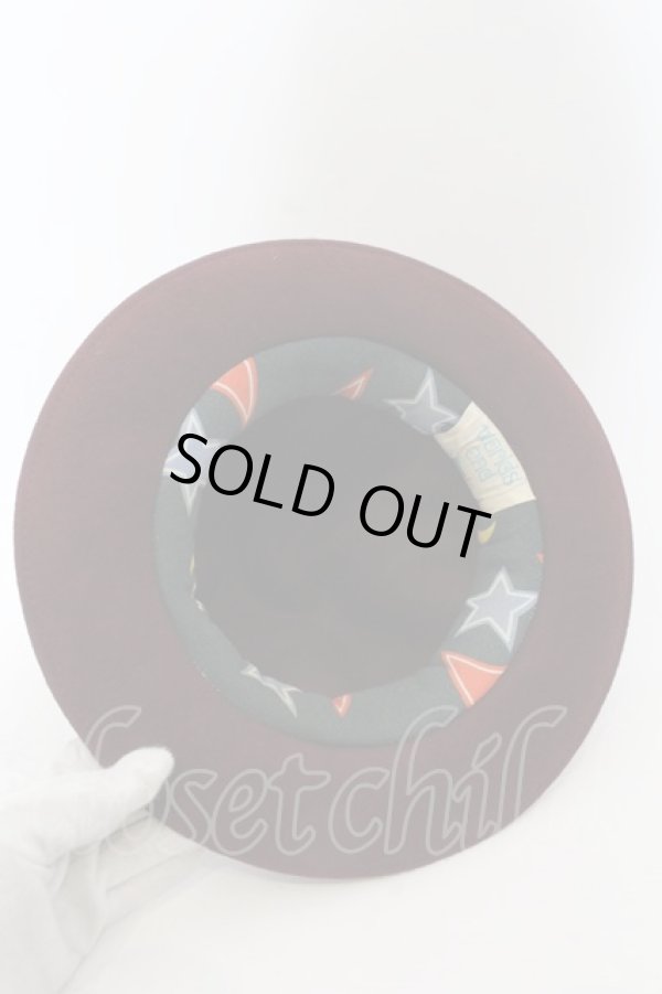 画像8: Worlds End 中古 / マウンテンハット  ボルドー  O-24-11-24-057-ha-IG-OS (8)