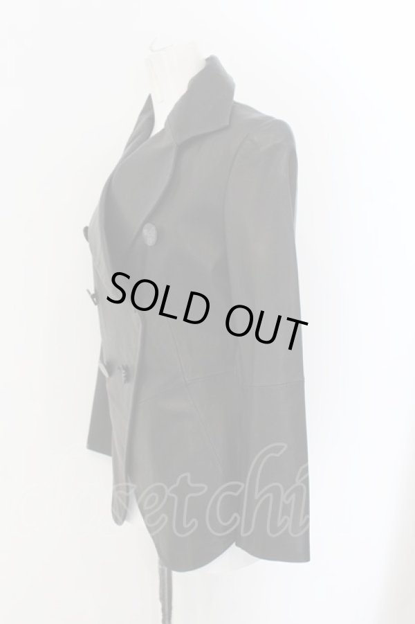 画像4: ヴィヴィアンウエストウッド 中古 / 山羊革レザージャケット 2 ブラック  O-24-11-24-011-jc-IG-ZH (4)