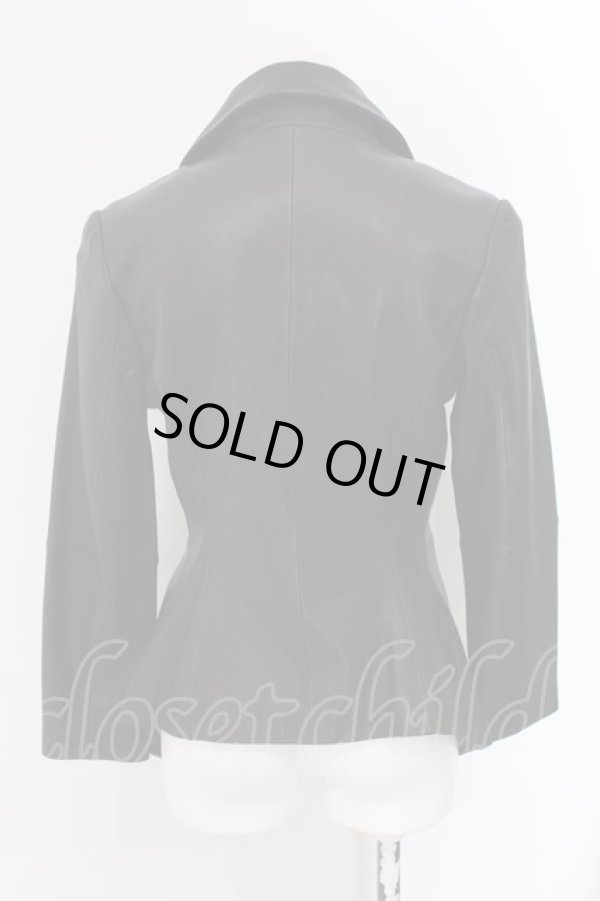 画像7: ヴィヴィアンウエストウッド 中古 / 山羊革レザージャケット 2 ブラック  O-24-11-24-011-jc-IG-ZH (7)