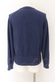 画像6: ヴィヴィアンウエストウッド 中古 / カラーオーブ刺繍Vネックニット  ブルー  O-24-12-22-022-sk-IG-OS (6)