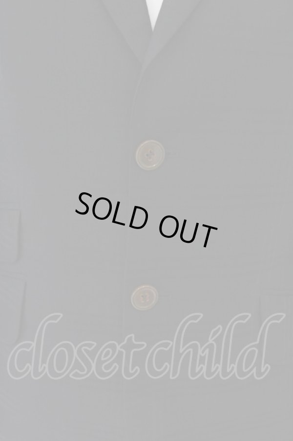 画像3: ヴィヴィアンウエストウッド MAN 中古 / シャドーチェク2Bテーラードジャケット 44 ブラック  O-24-12-22-025-jc-YM-ZH (3)