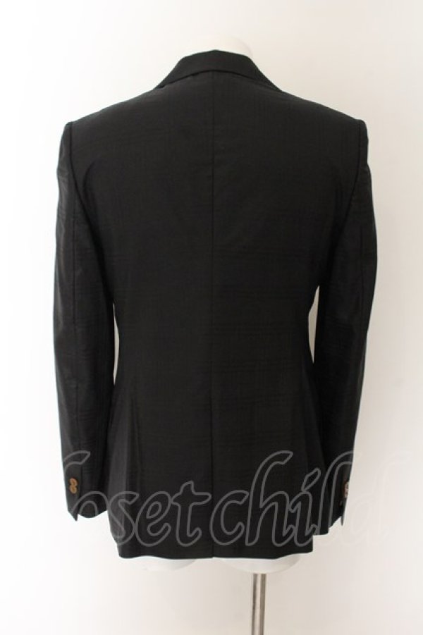 画像5: ヴィヴィアンウエストウッド MAN 中古 / シャドーチェク2Bテーラードジャケット 44 ブラック  O-24-12-22-025-jc-YM-ZH (5)