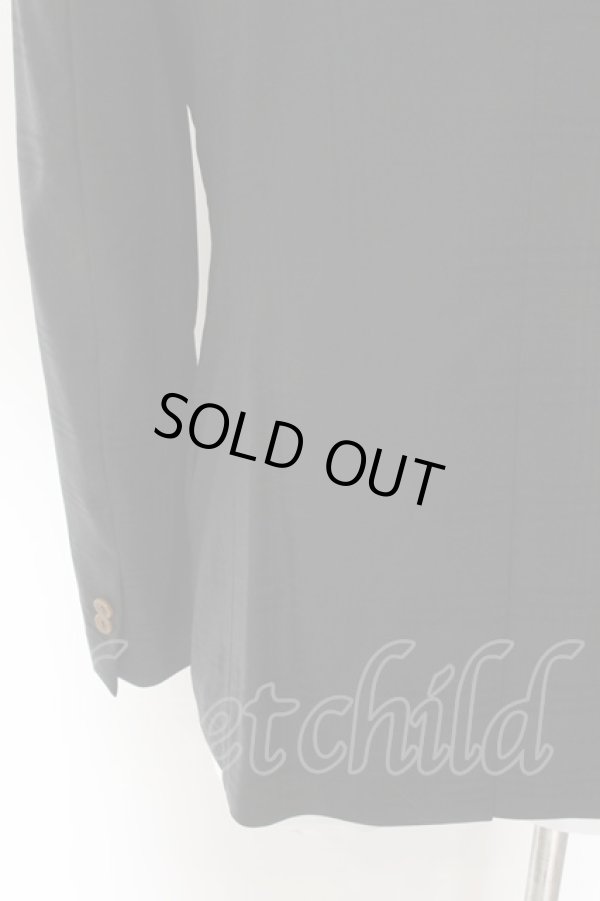 画像6: ヴィヴィアンウエストウッド MAN 中古 / シャドーチェク2Bテーラードジャケット 44 ブラック  O-24-12-22-025-jc-YM-ZH (6)