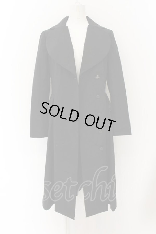 画像2: ヴィヴィアンウエストウッド 中古 / ラブロングジャケット 00 ブラック  O-24-12-22-003-co-IG-OS (2)