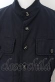 画像2: ヴィヴィアンウエストウッド MAN 中古 / スタンドネックシャイニーフィールドジャケット 48 ネイビー  O-24-12-22-027-bl-YM-OS (2)