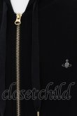 画像2: ヴィヴィアンウエストウッド MAN 中古 / オーブ刺繍フーデッドパーカー 46 ブラック  O-24-12-22-028-to-YM-ZH (2)