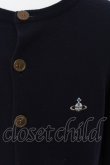 画像2: ヴィヴィアンウエストウッド MAN 中古 / サティアプリントカーディガン 46 ネイビー  O-24-12-22-031-to-YM-OS (2)