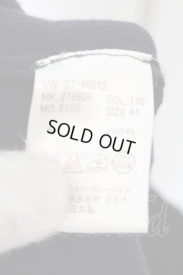 画像5: ヴィヴィアンウエストウッド MAN 中古 / サティアプリントカーディガン 46 ネイビー  O-24-12-22-031-to-YM-OS (5)