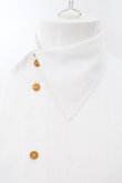 画像2: ヴィヴィアンウエストウッド MAN 中古 / オジークラークシャツ 44 ホワイト  O-24-12-22-033-bl-YM-ZH (2)