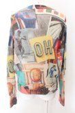 画像3: ヴィヴィアンウエストウッド 中古 / MOODBOARD PRINT KNITプルオーバー  マルチ  O-24-12-22-040-to-YM-OS (3)