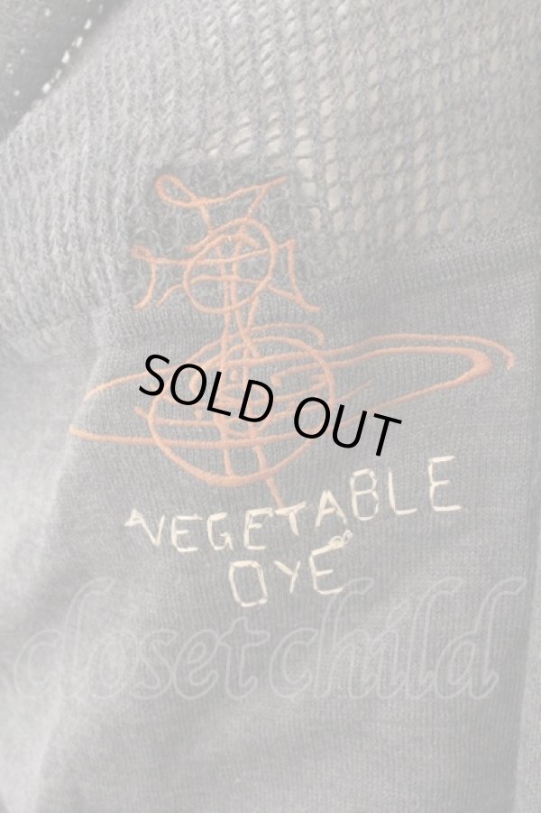 画像2: ヴィヴィアンウエストウッド 中古 / VEGETABLE OYE メッシュデコルテニットソー M グレー  O-24-12-22-042-to-YM-OS (2)