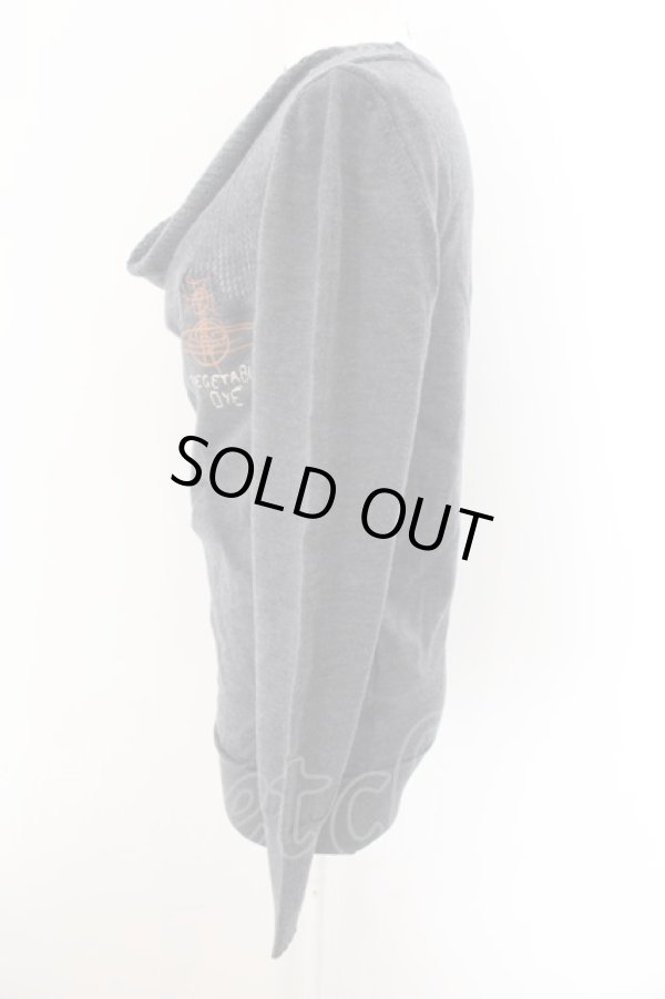 画像3: ヴィヴィアンウエストウッド 中古 / VEGETABLE OYE メッシュデコルテニットソー M グレー  O-24-12-22-042-to-YM-OS (3)