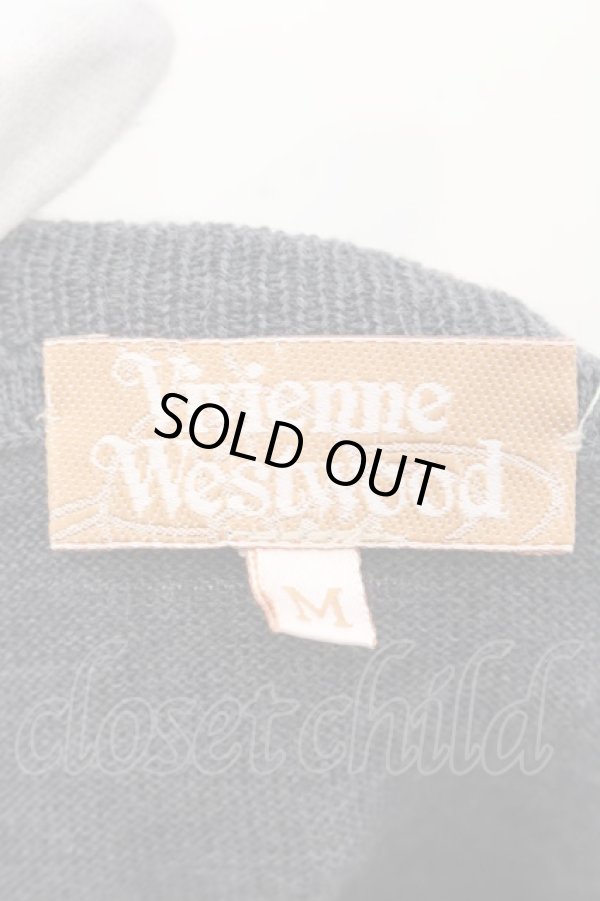 画像5: ヴィヴィアンウエストウッド 中古 / VEGETABLE OYE メッシュデコルテニットソー M グレー  O-24-12-22-042-to-YM-OS (5)