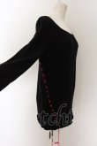 画像3: ヴィヴィアンウエストウッド 中古 / レースアップニットソー 2 ブラックｘピンク  O-24-12-22-005-ts-YM-OS (3)