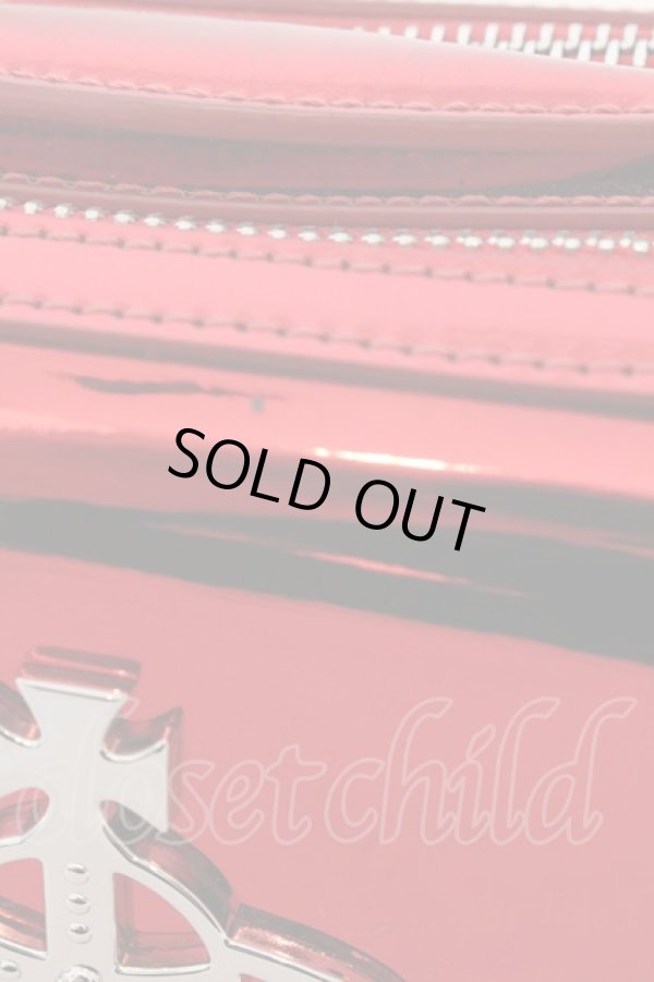 画像5: ヴィヴィアンウエストウッド 中古 / JOHANNA CAMERAショルダーバッグ  レッド  O-24-12-22-068-ba-IG-OS (5)