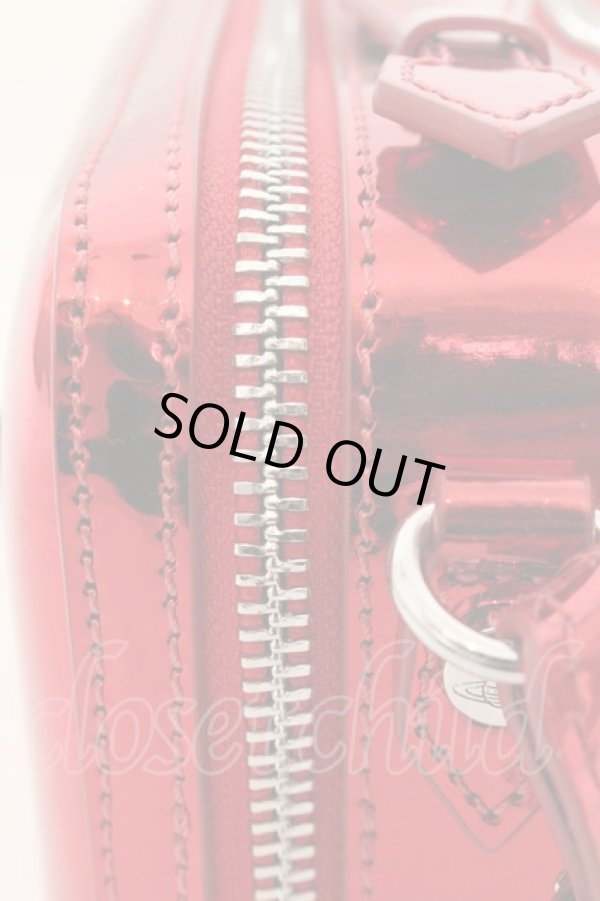 画像8: ヴィヴィアンウエストウッド 中古 / JOHANNA CAMERAショルダーバッグ  レッド  O-24-12-22-068-ba-IG-OS (8)