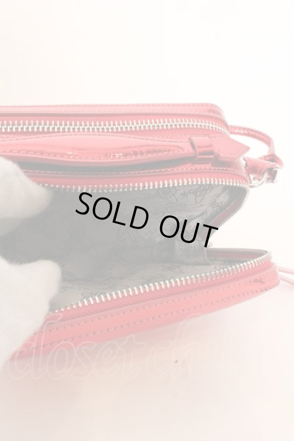 画像10: ヴィヴィアンウエストウッド 中古 / JOHANNA CAMERAショルダーバッグ  レッド  O-24-12-22-068-ba-IG-OS (10)