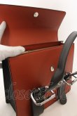 画像5: ヴィヴィアンウエストウッド 中古 / ALEXハンドバッグ 24×28.5×9.cm ブラウン×グレー  O-24-12-22-071-ba-IG-OS (5)