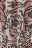 画像4: ヴィヴィアンウエストウッド 中古 / 総柄ストライプバルーンドレス 2 ホワイト×グレー×レッド  O-24-12-22-008-op-IG-OS (4)