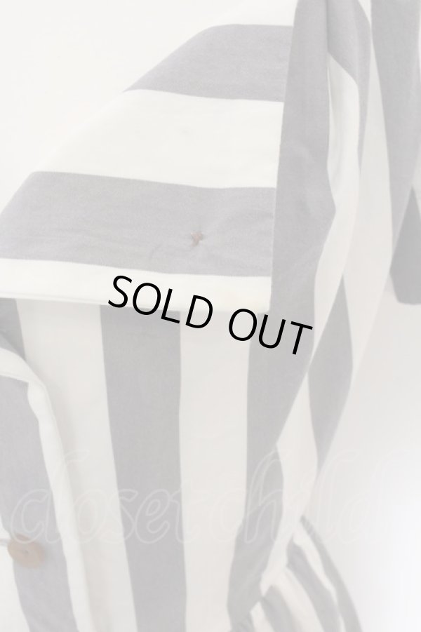 画像3: ヴィヴィアンウエストウッド 中古 / マリンストライプワンピース 00 グレー×ホワイト  O-24-12-22-009-op-IG-OS (3)