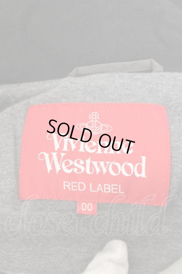 画像6: ヴィヴィアンウエストウッド 中古 / リサイクルポリエステルボアジップフーディー 00 ブラック  O-24-12-22-001-co-IG-OS (6)