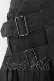 画像2: ヴィヴィアンウエストウッド 中古 / コットンツイルベルトラップスカート 2 ブラック  O-25-01-12-018-sk-YM-OS (2)