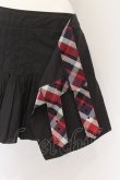 画像4: ヴィヴィアンウエストウッド 中古 / コットンツイルベルトラップスカート 2 ブラック  O-25-01-12-018-sk-YM-OS (4)