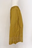 画像2: ヴィヴィアンウエストウッド 中古 / コットンツイルワイドパンツ 00 マスタード  O-25-01-12-019-pa-YM-ZI (2)
