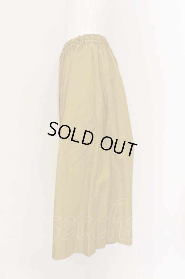 画像2: ヴィヴィアンウエストウッド 中古 / コットンツイルワイドパンツ 00 マスタード  O-25-01-12-019-pa-YM-ZI (2)