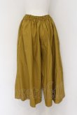 画像3: ヴィヴィアンウエストウッド 中古 / コットンツイルワイドパンツ 00 マスタード  O-25-01-12-019-pa-YM-ZI (3)