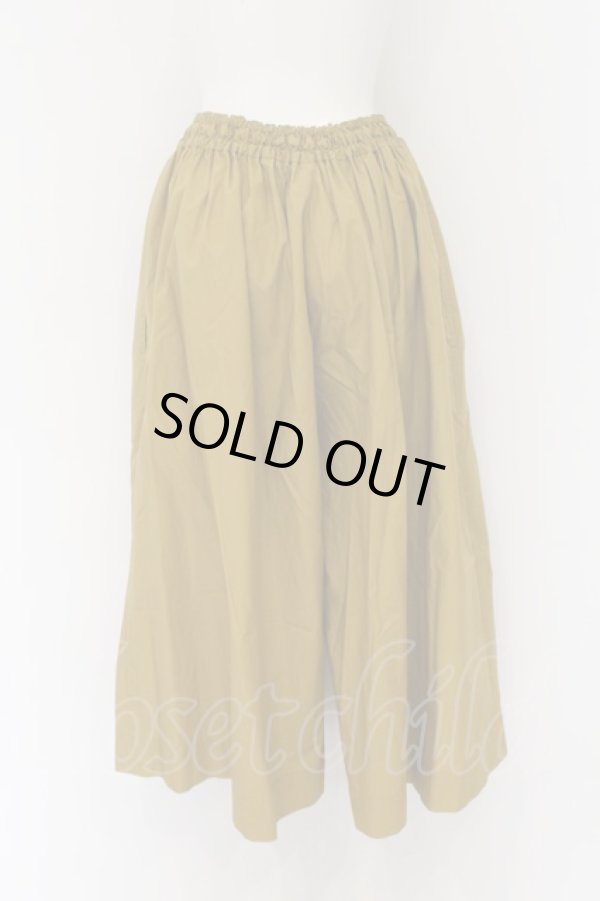 画像3: ヴィヴィアンウエストウッド 中古 / コットンツイルワイドパンツ 00 マスタード  O-25-01-12-019-pa-YM-ZI (3)