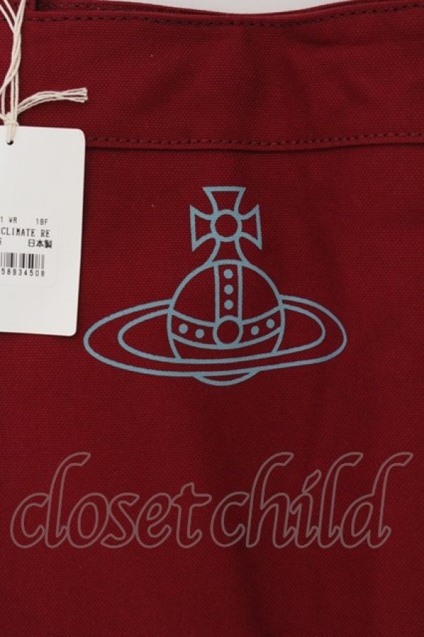 画像4: ヴィヴィアンウエストウッド 中古 / CLIMATE REVOLUTION BEAR トートバッグ（M)  レッド  O-25-01-12-028-ba-YM-OS (4)