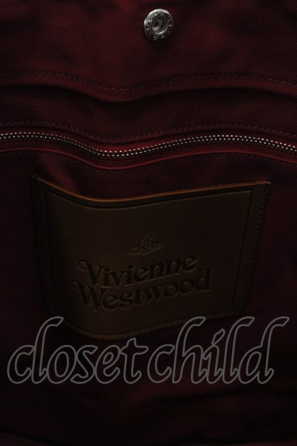 画像5: ヴィヴィアンウエストウッド 中古 / CLIMATE REVOLUTION BEAR トートバッグ（M)  レッド  O-25-01-12-028-ba-YM-OS (5)