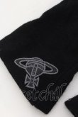 画像3: ヴィヴィアンウエストウッド 中古 / Orb パッチグローブ  ブラック  O-25-01-12-035-gd-YM-OS (3)