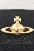 画像2: ヴィヴィアンウエストウッド 中古 / EXECUTIVE 口金札入 財布  ブラックｘゴールド  O-25-01-12-037-wa-YM-OS (2)