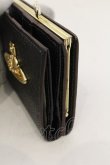 画像5: ヴィヴィアンウエストウッド 中古 / EXECUTIVE 口金札入 財布  ブラックｘゴールド  O-25-01-12-037-wa-YM-OS (5)