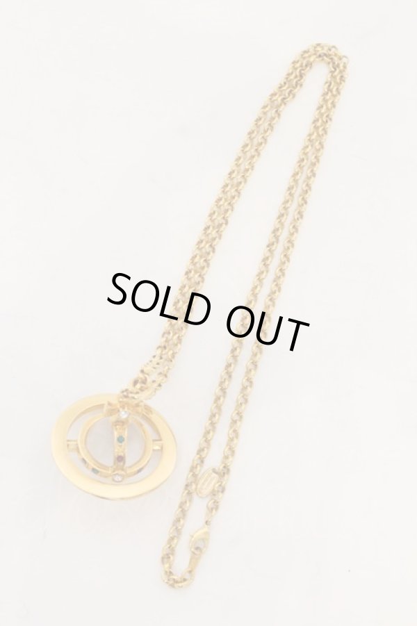 画像6: ヴィヴィアンウエストウッド 中古 / 旧small orb pendant  ゴールド  O-25-01-12-038-nl-YM-OS (6)