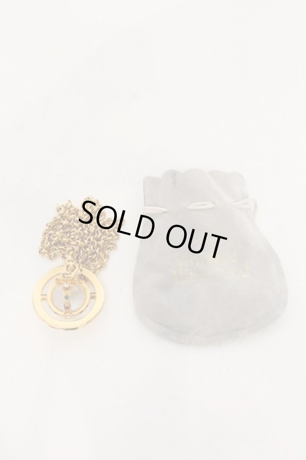 画像8: ヴィヴィアンウエストウッド 中古 / 旧small orb pendant  ゴールド  O-25-01-12-038-nl-YM-OS (8)