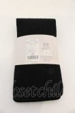 画像2: ヴィヴィアンウエストウッド 中古 / リブビッグ刺繍タイツ M-L ブラック  O-25-01-12-052-gd-YM-OS (2)