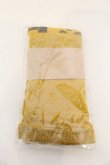 画像2: ANGLOMANIA 中古 / ジャガードタイツ  イエロー  O-25-01-12-054-gd-YM-OS (2)
