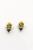 画像3: ヴィヴィアンウエストウッド 中古 / Bumble bee ピアス  イエローｘシルバー  O-25-01-12-068-ac-YM-OS (3)