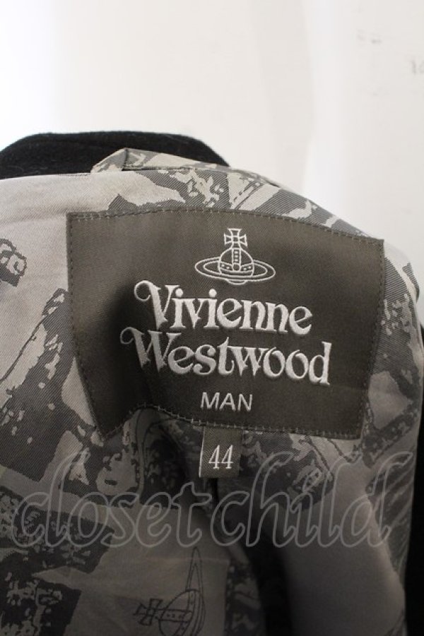 画像4: ヴィヴィアンウエストウッド MAN 中古 / チャールズコート 44 ブラック  O-25-01-19-003-co-YM-ZH (4)