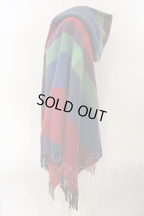 画像3: ヴィヴィアンウエストウッド MAN 中古 / CHECK PONCHO ポンチョ  マルチ  O-25-01-19-024-co-YM-OS (3)