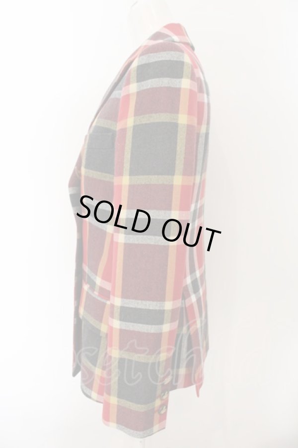 画像2: ヴィヴィアンウエストウッド 中古 / ARTIST ジャケット 40 レッド  O-25-01-19-025-jc-YM-OS (2)