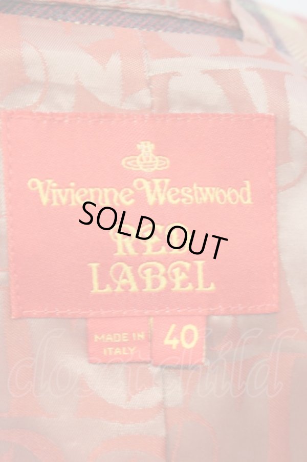 画像5: ヴィヴィアンウエストウッド 中古 / ARTIST ジャケット 40 レッド  O-25-01-19-025-jc-YM-OS (5)