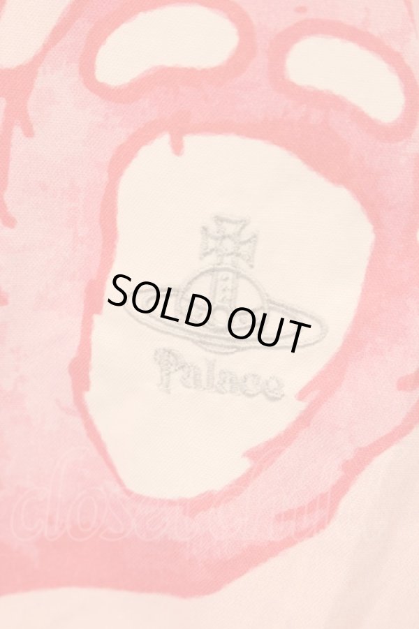 画像2: ヴィヴィアンウエストウッド 中古 / PALACEコラボ Panel Shirt シャツ L ピンク  O-25-01-19-026-jc-YM-OS (2)